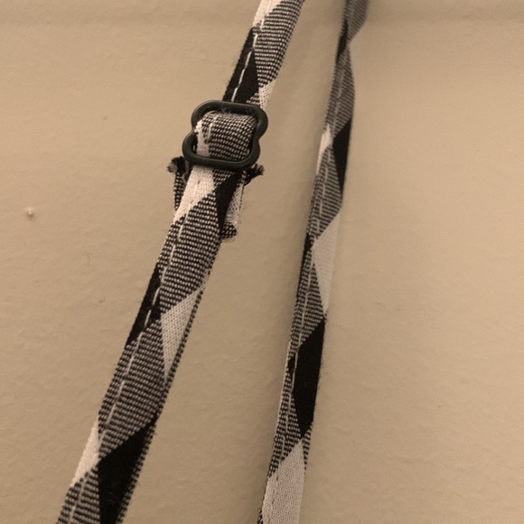 Lulu’s NWOT St. Helena Black & White Gingham Tie-Front Sundress - Picture 6 of 6